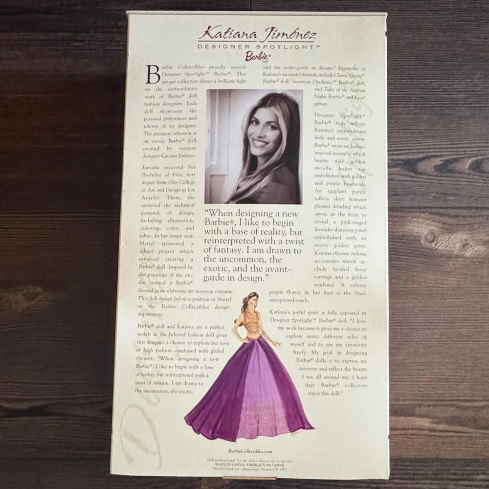 Mattel - “Katiana Jimenez Designer Spotlight” Barbie